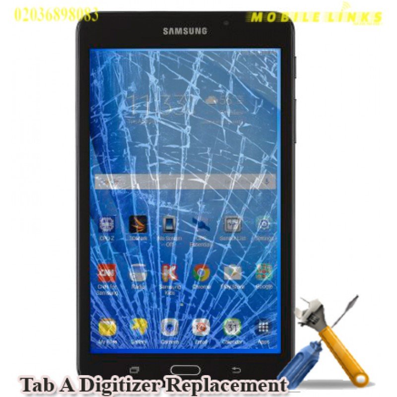 Samsung Galaxy Tab A SMT280 Digitizer Replacement Repair in East London